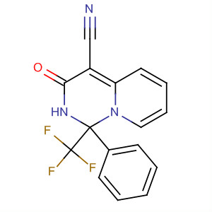 522606-74-2  1H-Pyrido[1,2-c]pyrimidine-4-carbonitrile,2,3-dihydro-3-oxo-1-phenyl-1-(trifluoromethyl)-