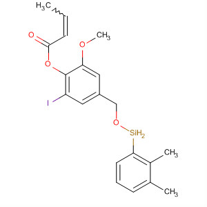 522613-43-0  2-Butenoic acid,4-[[(dimethylphenylsilyl)oxy]methyl]-2-iodo-6-methoxyphenyl ester, (2E)-