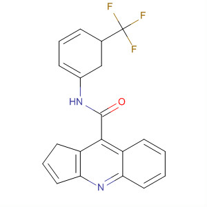 522643-02-3  1H-Cyclopenta[b]quinoline-9-carboxamide,2,3-dihydro-N-[3-(trifluoromethyl)phenyl]-