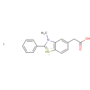 52321-66-1  Benzothiazolium, 5-(carboxymethyl)-3-methyl-2-phenyl-, iodide