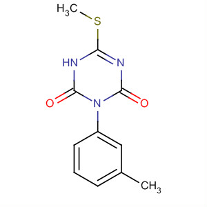 52327-84-1  1,3,5-Triazine-2,4(1H,3H)-dione, 3-(3-methylphenyl)-6-(methylthio)-