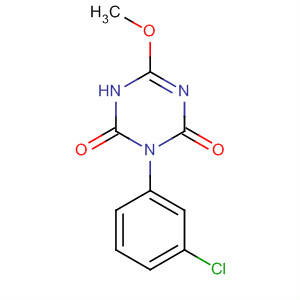 52327-93-2  1,3,5-Triazine-2,4(1H,3H)-dione, 3-(3-chlorophenyl)-6-methoxy-