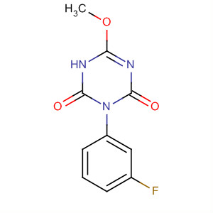 52327-94-3  1,3,5-Triazine-2,4(1H,3H)-dione, 3-(3-fluorophenyl)-6-methoxy-