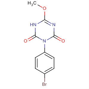 52327-98-7  1,3,5-Triazine-2,4(1H,3H)-dione, 3-(4-bromophenyl)-6-methoxy-