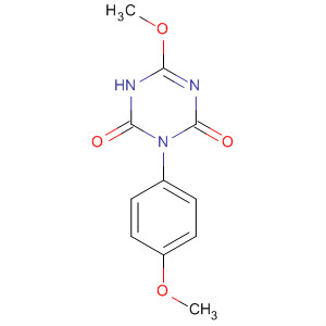 52328-00-4  1,3,5-Triazine-2,4(1H,3H)-dione, 6-methoxy-3-(4-methoxyphenyl)-