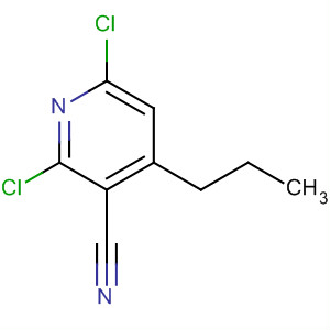 52338-17-7  3-Pyridinecarbonitrile, 2,6-dichloro-4-propyl-