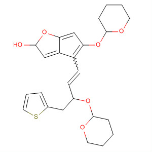 52344-49-7  2H-Cyclopenta[b]furan-2-ol,hexahydro-5-[(tetrahydro-2H-pyran-2-yl)oxy]-4-[3-[(tetrahydro-2H-pyran-2-yl)oxy]-4-(2-thienyl)-1-butenyl]-