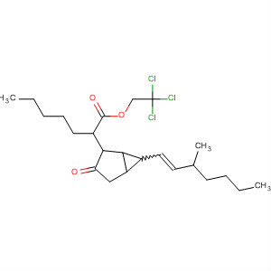 52381-36-9  Kwas bicyklo[3.1.0]heksano-2-heptanowy, ester 6-(3-metylo-1-heptonylo)-3-okso-,2,2,2-trichloroetylu