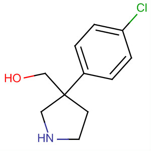 52423-66-2  3-Pyrrolidinemethanol, 3-(4-chlorophenyl)-