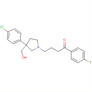 52423-67-3  1-Butanone,4-[3-(4-chlorophenyl)-3-(hydroxymethyl)-1-pyrrolidinyl]-1-(4-fluorophenyl)-