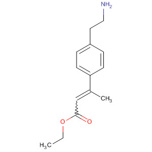 524743-30-4  2-Butenoic acid, 3-[4-(2-aminoethyl)phenyl]-, ethyl ester