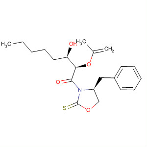 501644-60-6  2-Oxazolidinethione,3-[(2R,3R)-3-hydroxy-1-oxo-2-(2-propenyloxy)octyl]-4-(phenylmethyl)-,(4S)-