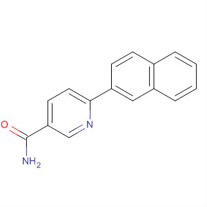 501667-62-5  3-Pyridinecarboxamide, 6-(2-naphthalenyl)-