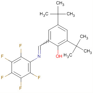501670-16-2  Phenol, 2,4-bis(1,1-dimethylethyl)-6-[[(pentafluorophenyl)imino]methyl]-