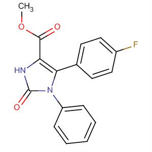 501691-20-9  1H-Imidazole-4-carboxylic acid,5-(4-fluorophenyl)-2,3-dihydro-2-oxo-1-phenyl-, methyl ester