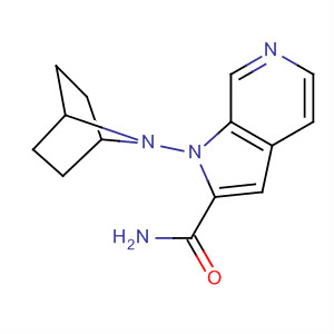 501893-08-9  1H-Pyrrolo[2,3-c]pyridine-2-carboxamide,N-(1S,2R,4R)-7-azabicyclo[2.2.1]hept-2-yl-