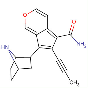501893-29-4  5-Benzofurancarboxamide,N-(1S,2R,4R)-7-azabicyclo[2.2.1]hept-2-yl-2-(1-propynyl)-