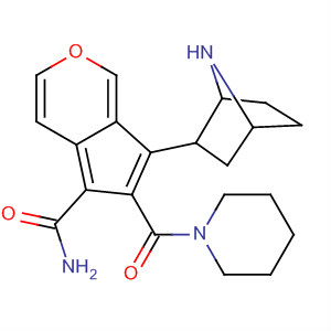 501893-72-7  5-Benzofurancarboxamide,N-(1S,2R,4R)-7-azabicyclo[2.2.1]hept-2-yl-2-(1-piperidinylcarbonyl)-