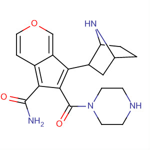501893-73-8  5-Benzofurancarboxamide,N-(1S,2R,4R)-7-azabicyclo[2.2.1]hept-2-yl-2-(1-piperazinylcarbonyl)-