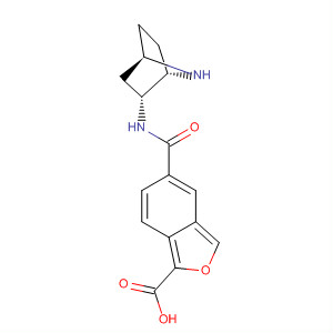 501893-84-1  2-Benzofurancarboxylic acid,5-[[(1S,2R,4R)-7-azabicyclo[2.2.1]hept-2-ylamino]carbonyl]-