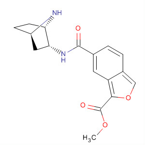 501894-50-4  2-Benzofurancarboxylic acid,6-[[(1S,2R,4R)-7-azabicyclo[2.2.1]hept-2-ylamino]carbonyl]-, methylester