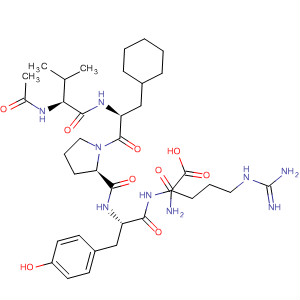 501937-43-5  L-Argininamide, N-acetyl-D-valyl-3-cyclohexyl-L-alanyl-D-prolyl-D-tyrosyl-