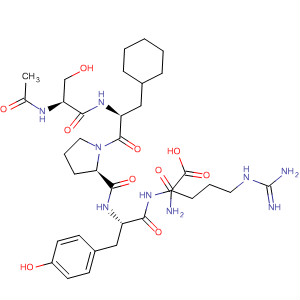501937-52-6  L-Argininamide, N-acetyl-L-seryl-3-cyclohexyl-L-alanyl-D-prolyl-D-tyrosyl-