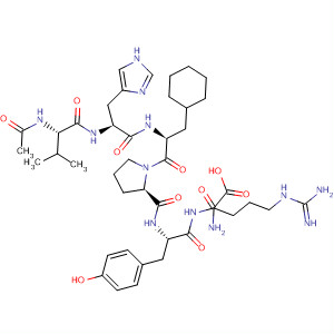 501937-57-1  L-Argininamide,N-acetyl-D-valyl-D-histidyl-3-cyclohexyl-L-alanyl-D-prolyl-D-tyrosyl-
