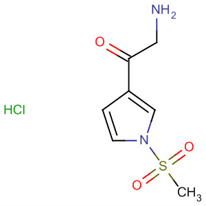501940-99-4  1H-Pyrrole, 3-(aminoacetyl)-1-(methylsulfonyl)-, monohydrochloride