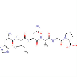 501944-01-0  L-Proline, L-histidyl-L-isoleucyl-L-asparaginyl-L-alanylglycyl-