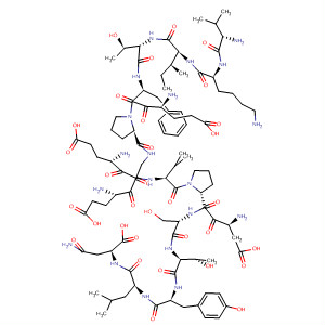 501948-03-4  L-Asparagine,L-valyl-L-lysyl-L-isoleucyl-L-threonyl-L-a-glutamyl-L-phenylalanyl-L-prolyl-L-a-glutamyl-L-a-glutamylglycyl-L-valyl-L-a-aspartyl-L-prolyl-L-seryl-L-threonyl-L-tyrosyl-L-leucyl-