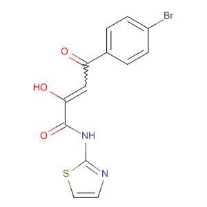 501949-13-9  2-Butenamide, 4-(4-bromophenyl)-2-hydroxy-4-oxo-N-2-thiazolyl-