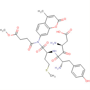 501952-51-8  L-Methioninamide,N-(4-methoxy-1,4-dioxobutyl)-L-a-aspartyl-L-tyrosyl-N-(4-methyl-2-oxo-2H-1-benzopyran-7-yl)-