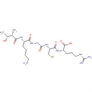 502147-02-6  L-Arginine, L-threonyl-L-lysylglycyl-D-cysteinyl-