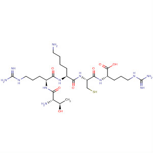 502147-37-7  L-Arginine, L-threonyl-L-arginyl-D-lysyl-L-cysteinyl-