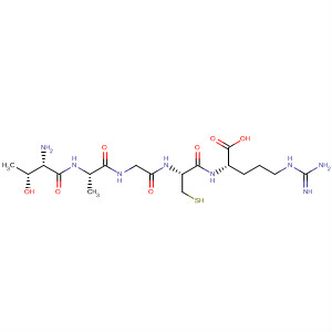 502147-40-2  L-Arginine, L-threonyl-L-alanylglycyl-L-cysteinyl-
