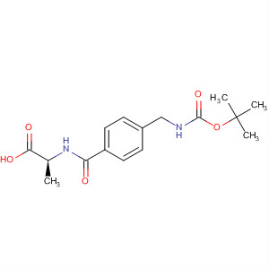 502158-16-9  L-Alanine, N-[4-[[[(1,1-dimethylethoxy)carbonyl]amino]methyl]benzoyl]-