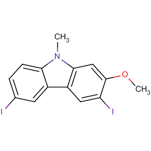 502161-07-1  9H-Carbazole, 3,6-diiodo-2-methoxy-9-methyl-