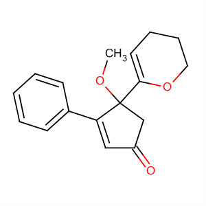 502161-39-9  2-Cyclopenten-1-one,4-(3,4-dihydro-2H-pyran-6-yl)-4-methoxy-3-phenyl-