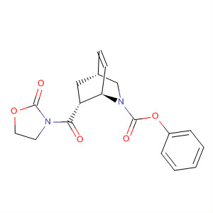502162-95-0  2-Azabicyclo[2.2.2]oct-5-ene-2-carboxylic acid,7-[(2-oxo-3-oxazolidinyl)carbonyl]-, phenyl ester, (1R,4R,7R)-
