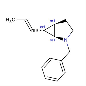 502170-25-4  2-Azabicyclo[3.1.0]hexane, 2-(phenylmethyl)-6-(1E)-1-propenyl-,(1R,5R,6R)-rel-
