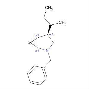 502170-33-4  2-Azabicyclo[3.1.0]hexane, 4-(1-methylpropyl)-2-(phenylmethyl)-,(1R,4R,5R)-rel-