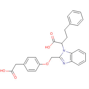 502178-53-2  1H-Benzimidazole-1-acetic acid,2-[[4-(carboxymethyl)phenoxy]methyl]-a-(2-phenylethyl)-