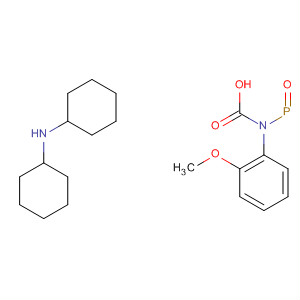 502185-66-2  Phosphoramidic acid, (2-methoxyphenyl)-, compd. withN-cyclohexylcyclohexanamine (1:1)