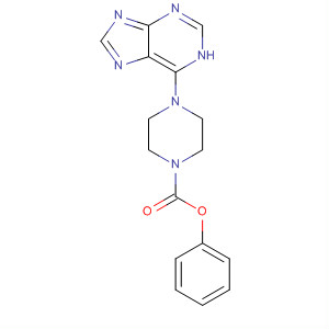 502644-21-5  1-Piperazinecarboxylic acid, 4-(1H-purin-6-yl)-, phenyl ester