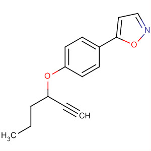 502652-12-2  Isoxazole, 5-[4-(3-hexynyloxy)phenyl]-