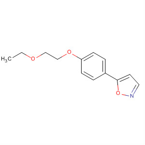 502652-15-5  Isoxazole, 5-[4-(2-ethoxyethoxy)phenyl]-