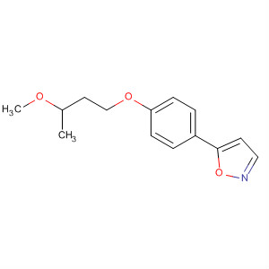 502652-17-7  Isoxazole, 5-[4-(3-methoxybutoxy)phenyl]-
