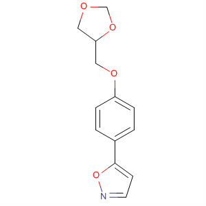 502652-38-2  Isoxazole, 5-[4-(1,3-dioxolan-4-ylmethoxy)phenyl]-