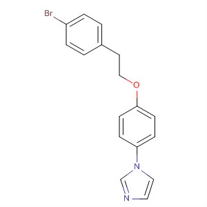 502655-70-1  1H-Imidazole, 1-[4-[2-(4-bromophenyl)ethoxy]phenyl]-